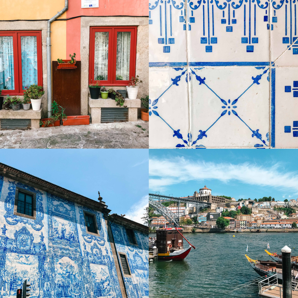 Diverse foto's van Porto, Portugal.